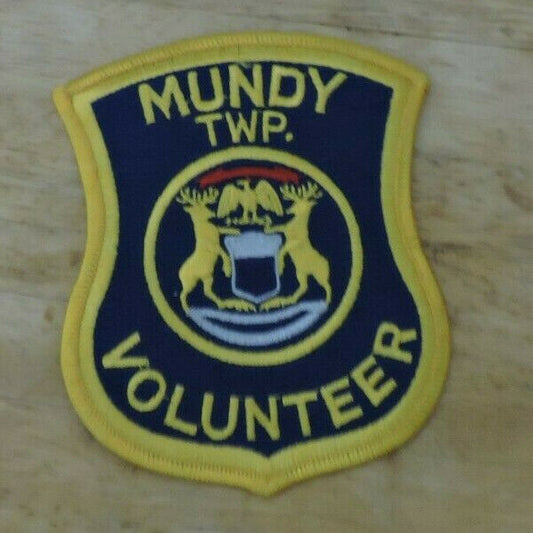 Patch Retired: Mundy TWP, Michigan Volunteer Patch