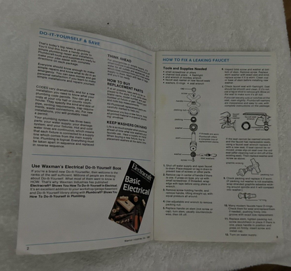 PLUMBCRAFT: BASIC PLUMBING BOOKLET  1986
