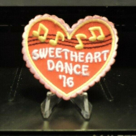 Girl Scout Sweetheart Dance Patch