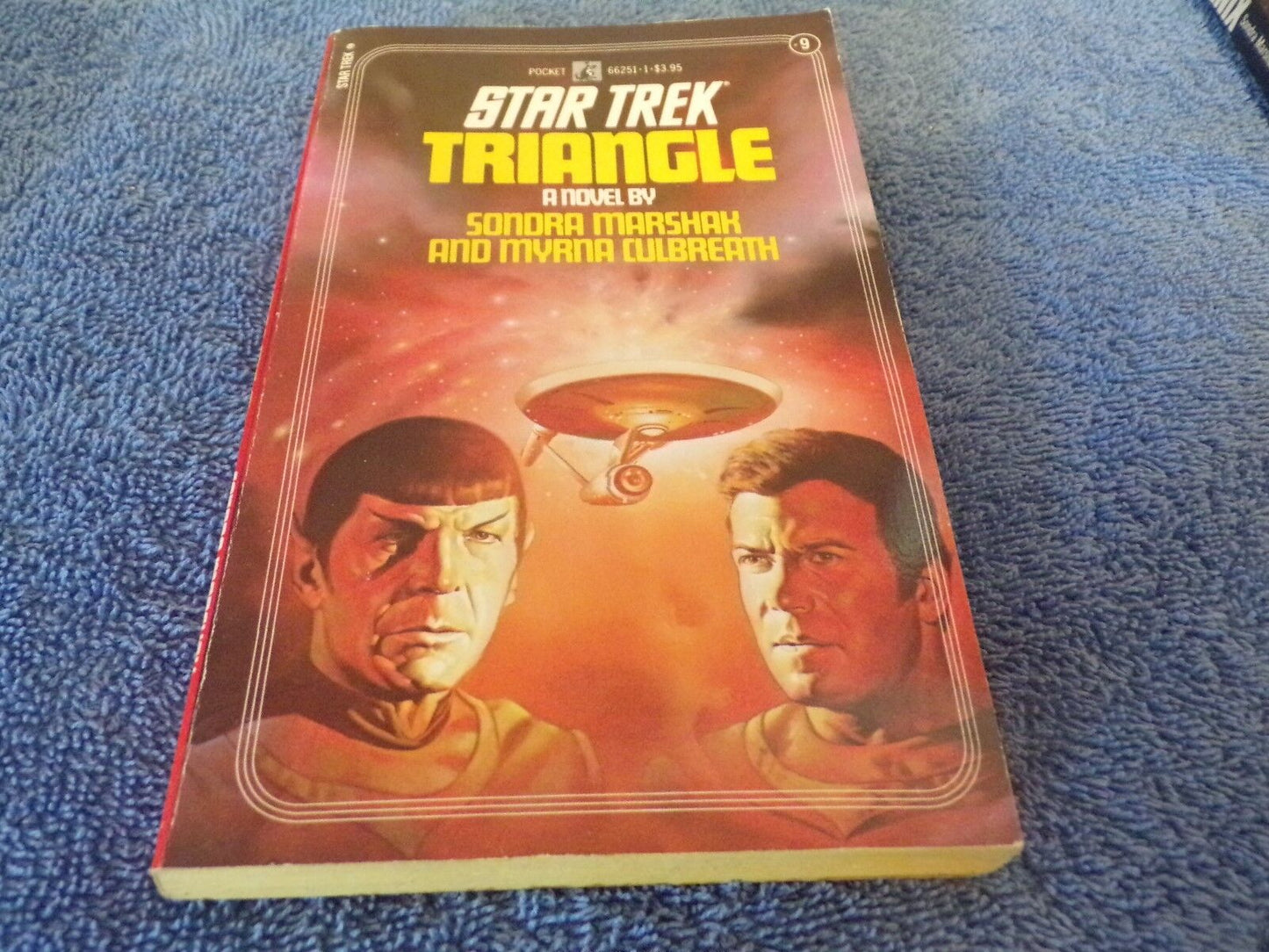Set of 6 Star Trek Books by Sondra Marshak and Myrna Culbreath (1990's)