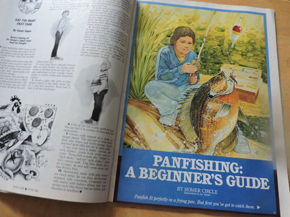 BOYS' LIFE MAGAZINE-JUNE 1988-PANFISHING:  A BEGINNER'S GUIDE