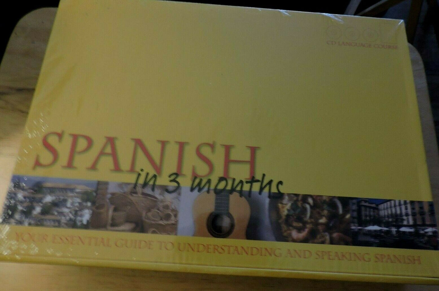 SPANISH IN 3 MONTHS CD LANGUAGE COURSE NIB
