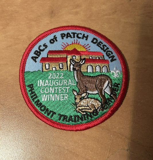 Official BSA: Philmont Training Center "2022 Inaugural Contest Winner" Patch