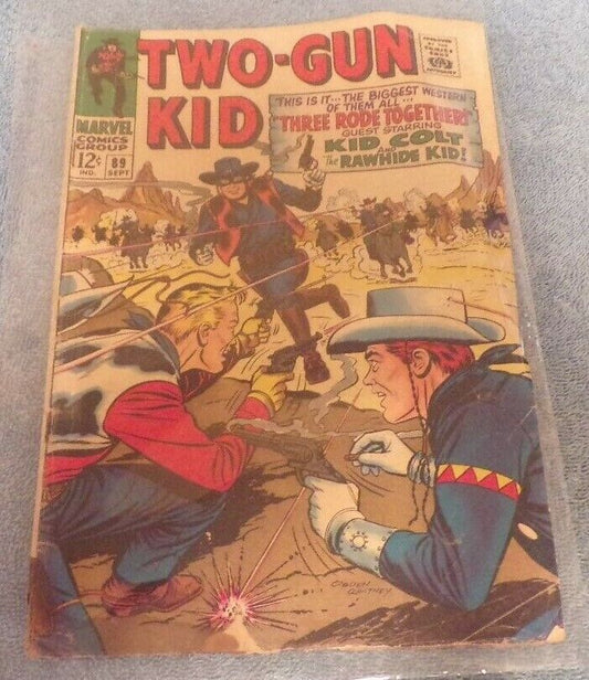 Marvel Comics: Two-Gun Kid September 1969, Issue No. 89