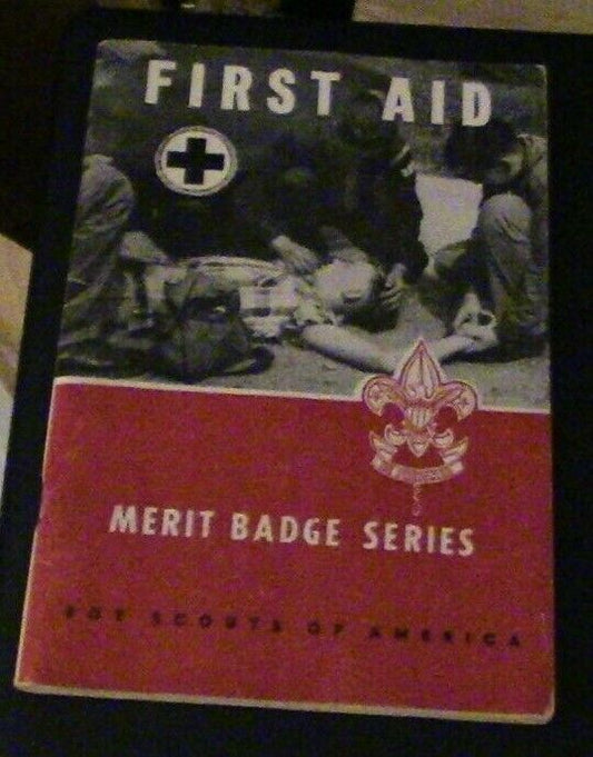 BSA-Merit Badge Series "First Aid" 1963 Printing