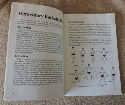 Merit Badge Series Swimming Pamphlet 1993 Edition