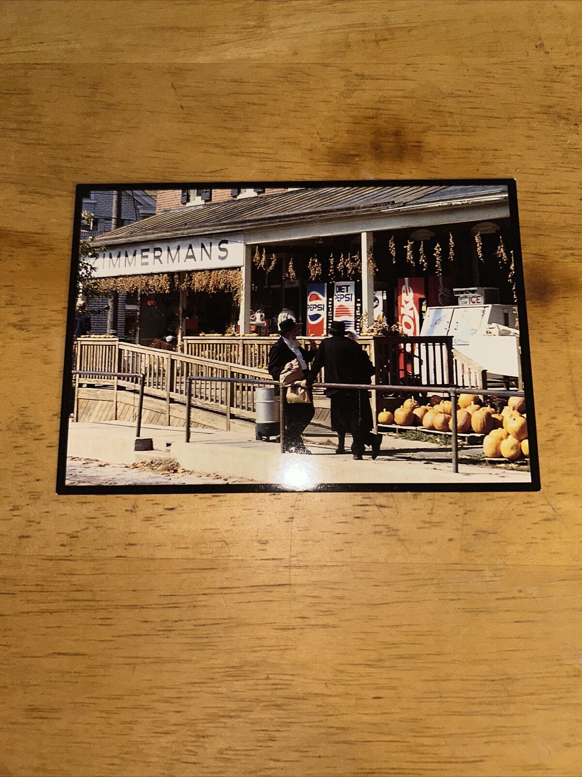 Postcard Unposted: Amish Seasons (ZIMMERMAN'S)