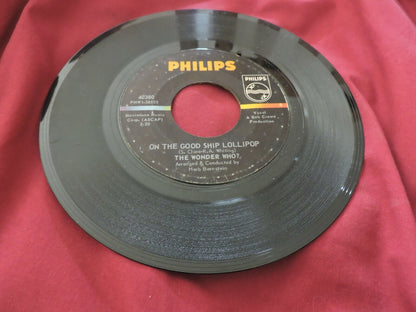 The Wonder Who: "You're Nobody Till Somebody Loves You & Good Ship" Vinyl Record