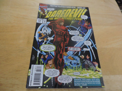DAREDEVIL THE MAN WITHOUR FEAR!  #318 JULY  1993