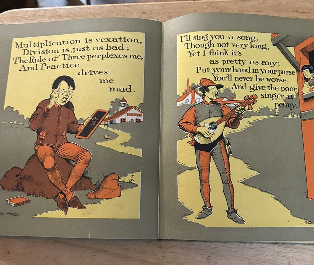 OLD MOTHER HUBARD BOOK DESIGNED BY CHARLES JEROME COSTELLO 1902