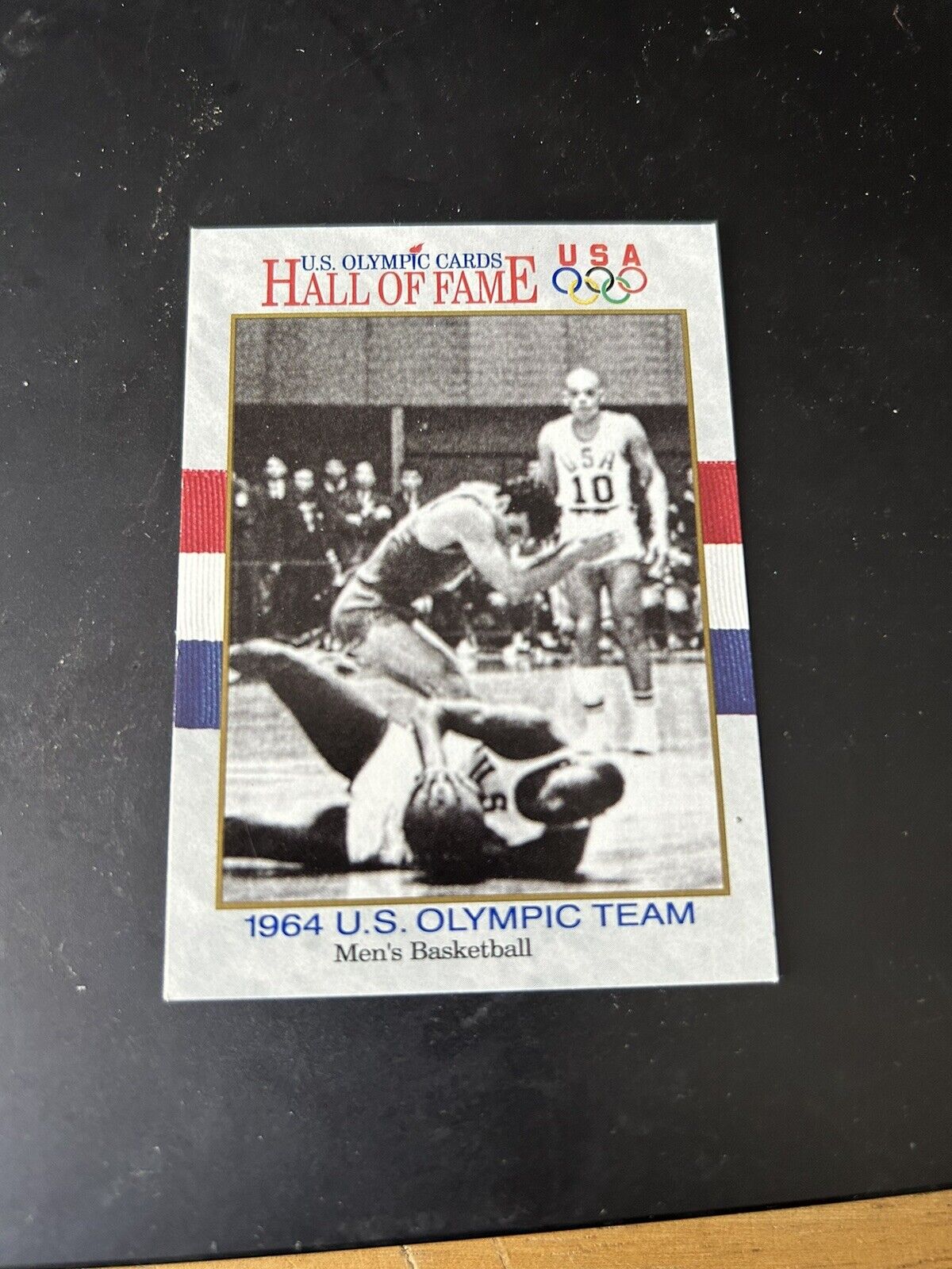 U S Olympic Card: 1964 Mens Basketball Team