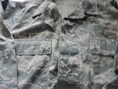 ARMY WOODLANDS CAMOUFLAGE SIZE 46 REGULAR UNIFORM SHIRT
