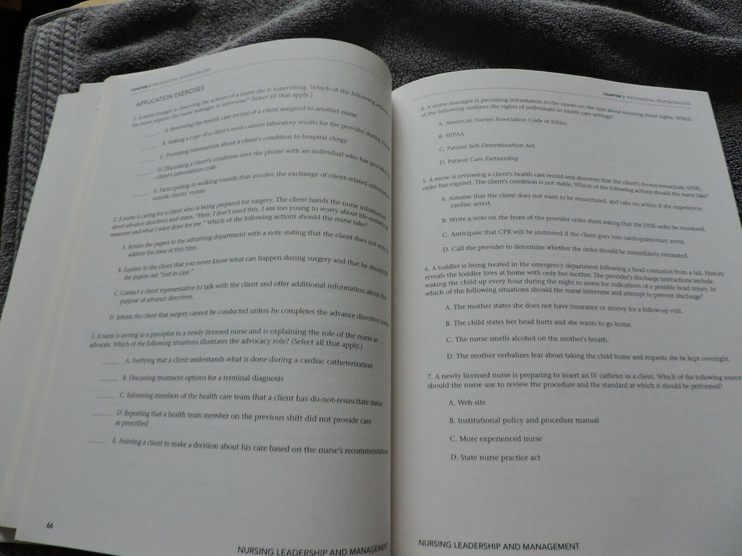 NURSING LEADERSHIP AND MANAGEMENT CONTENT MASTERY SERIES  EDITION 6.0