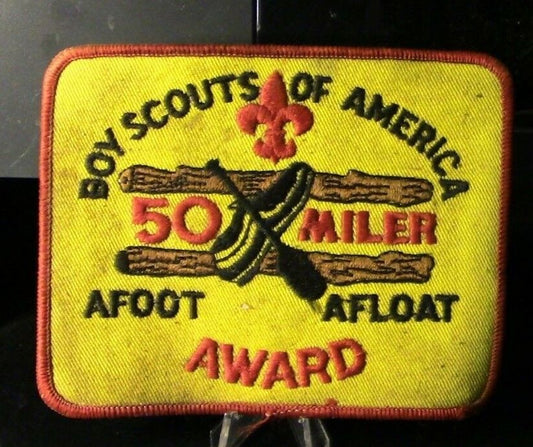 BSA: Vintage 50 Miler Award, Afoot/Afloat
