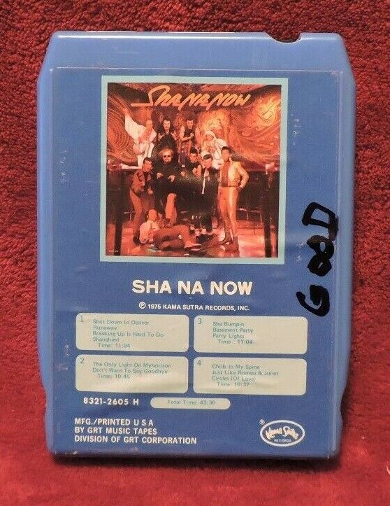 Sha Na Now 8 Track Tape