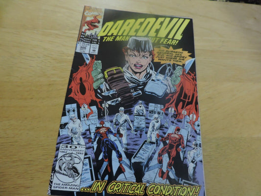 MARVEL DAREDEVIL: THE MAN WITHOUT FEAR, IN CRITICAL CONDITION #306 JUL 1992