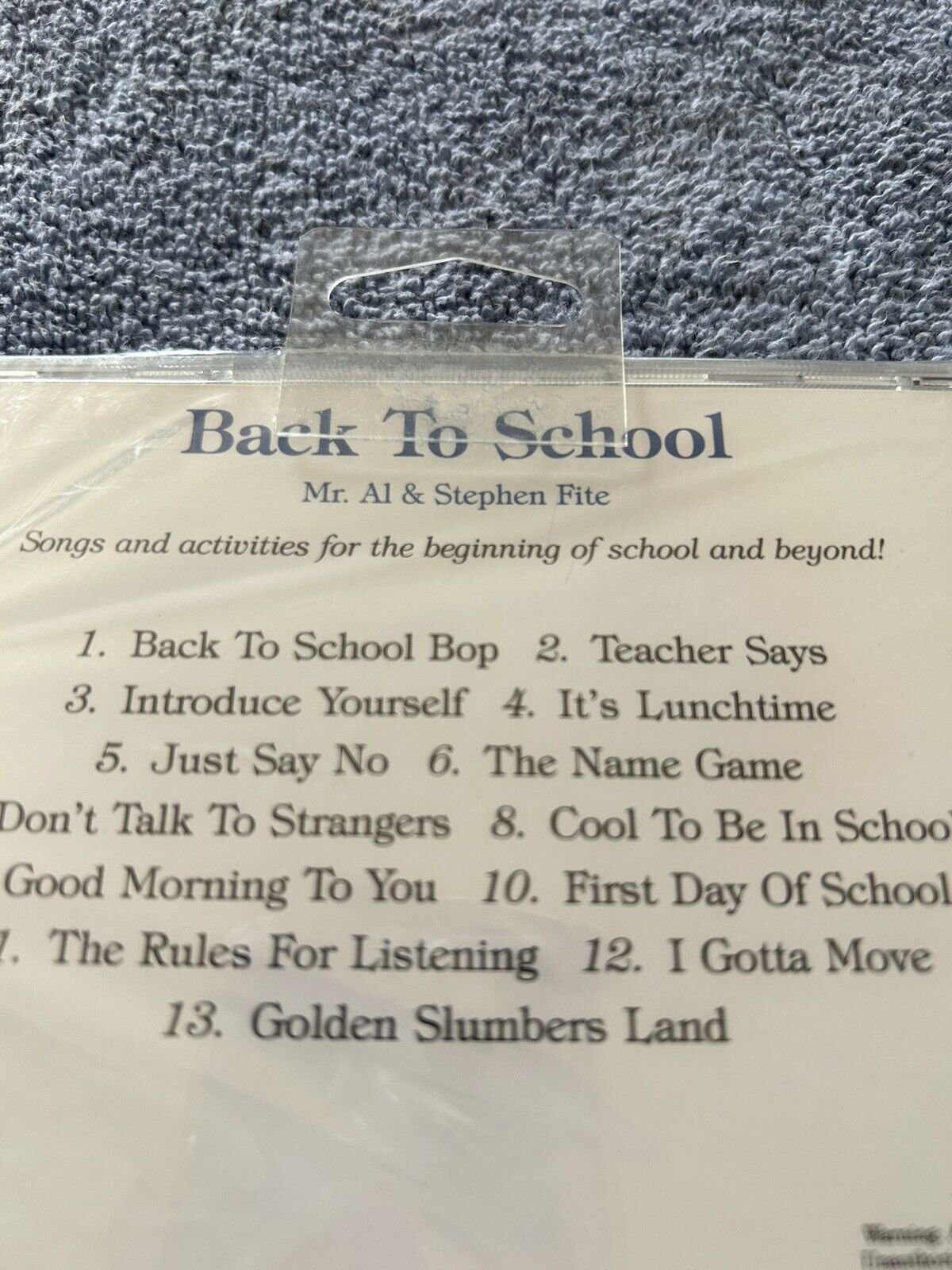 LEARNING BASIC SKILLS THROUGH MUSIC VOLUME 4 : VOCABULARY  HAP PALMER 2007