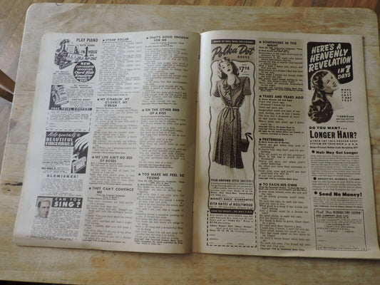 Exclusive Song Hits February 1947 Magazine