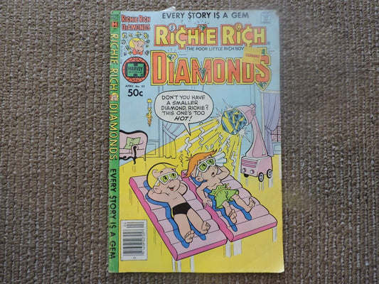 Richie Rich Fortunes Comic Book April 1981 No. 52