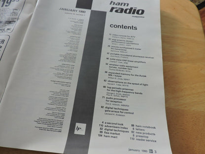 HAM RADIO MAGAZINE JANUARY 1980
