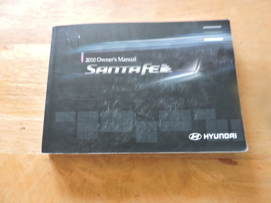 Used 2010 Hyundai Santa Fe Factory Owners Owner's Manual