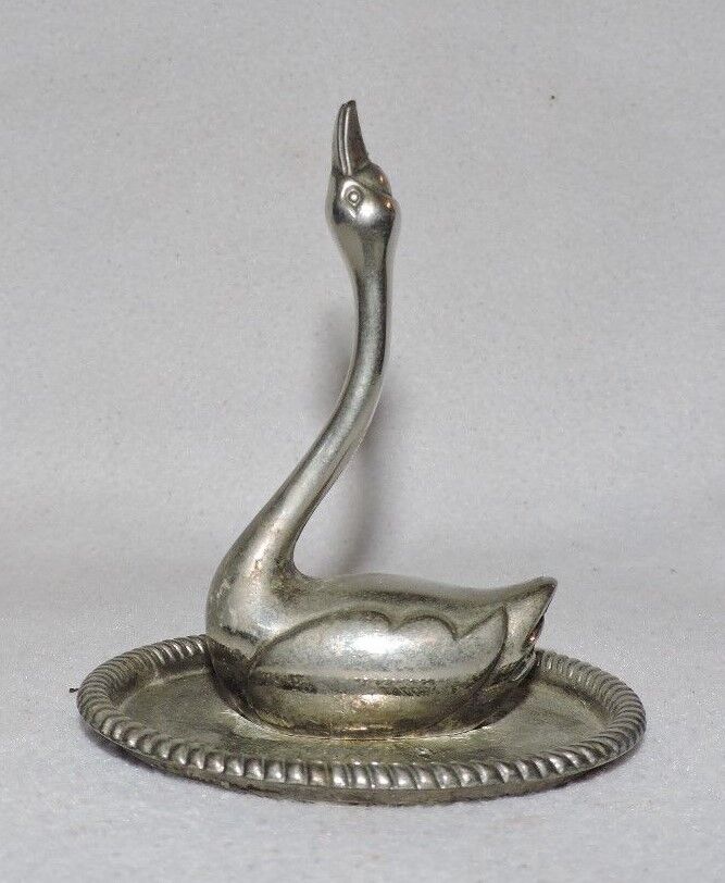 Pewter SWAN Paperweight