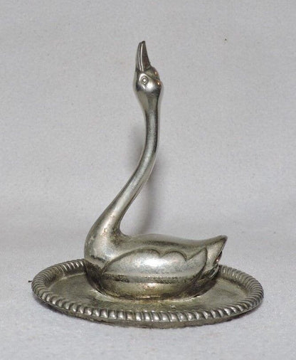 Pewter SWAN Paperweight