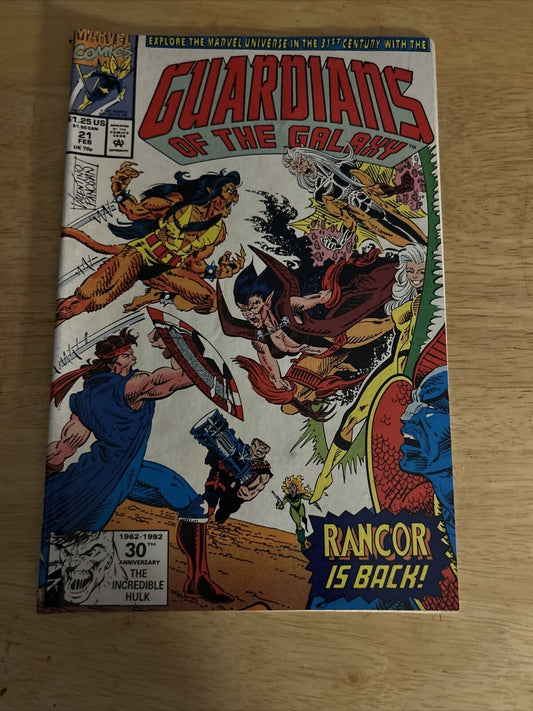 Guardians of The Galaxy Rancor is Back Marvel Comics #21