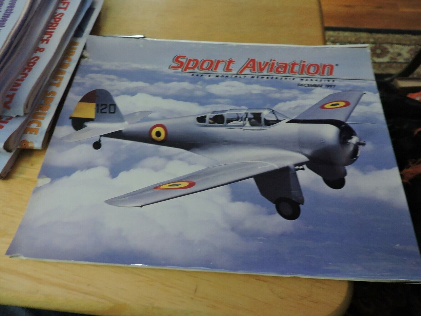 SPORT AVIATION EAA'S MONTHLY MAGAZINE, APRIL-DECEMBER 1997  (9)
