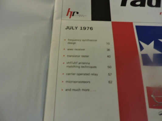 HAM RADIO MAGAZINE  JULY 1976