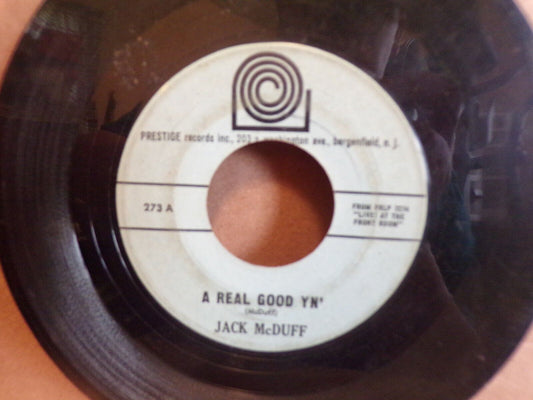 Jack McDuff Presents Rock Candy/A Real Good YN' Vinyl Record