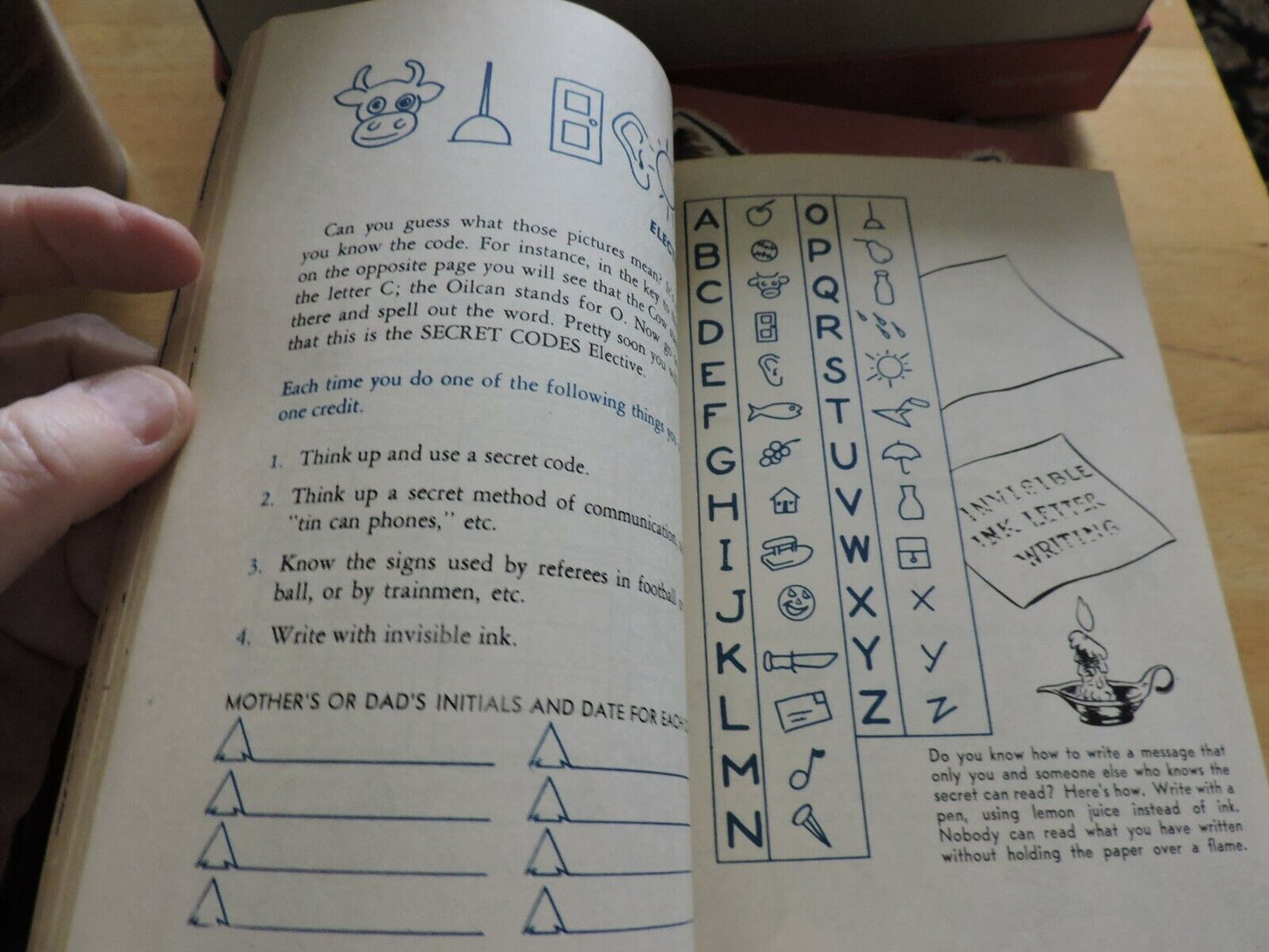 BEAR CUB SCOUT BOOK--1948 PRINTING