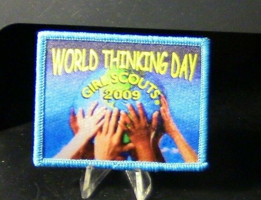 Official Girl Scouts: World Thinking Day, 2009 Patch