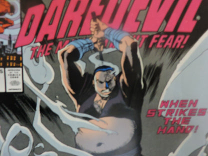 MARVEL DAREDEVIL:THE MAN WITHOUT FEAR, WHEN STRIKES THE HAND! #294 JULY 1991