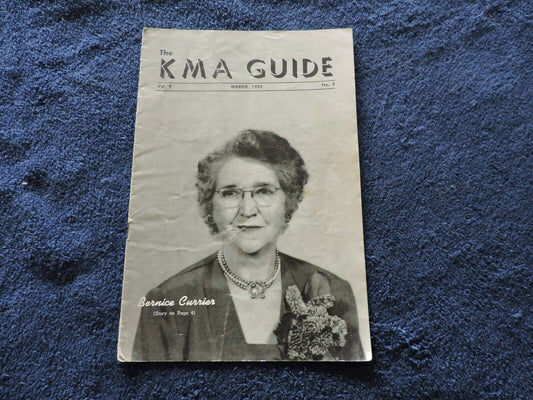 Lot of 17 Vintage KMA Guides (1947 to 1956) Tom Thumb Publishing, Shenandoah, IA