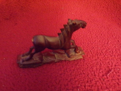 Hand Carved Wooden Horse (4" long X 2 1/2" High)