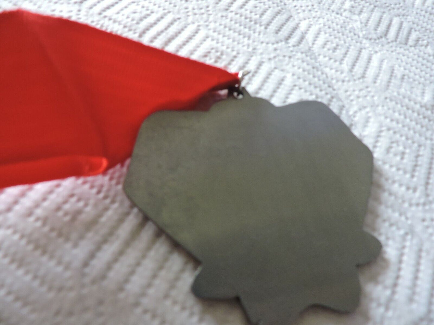 SHE SAID YES--5K MEDAL--RED RIBBON