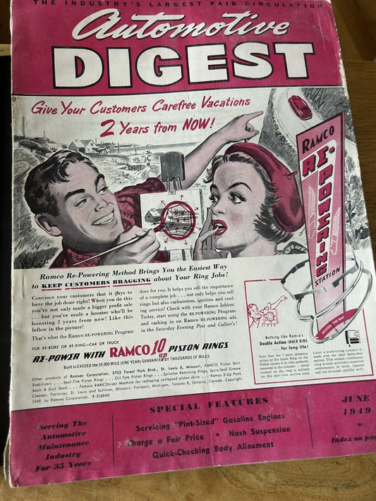 AUTOMOTIVE DIGEST MAGAZINE, JUNE 1949
