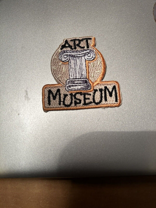 Official Girl Scout "ART MUSEUM" Badge Patch