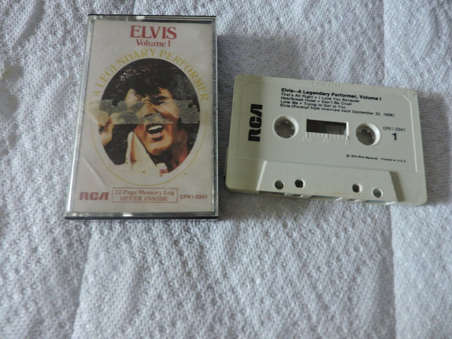 Elvis - A Legendary Performance, Volume 1 (Vintage, Working Cassette)