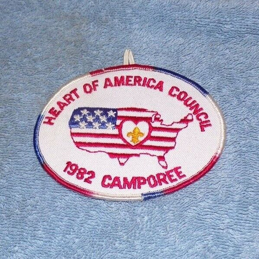 BSA: Heart of America - 1982 Camporee Patch