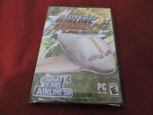 AIRLINE TYCOON 2  GOLD EDITION  PC DVD-ROM