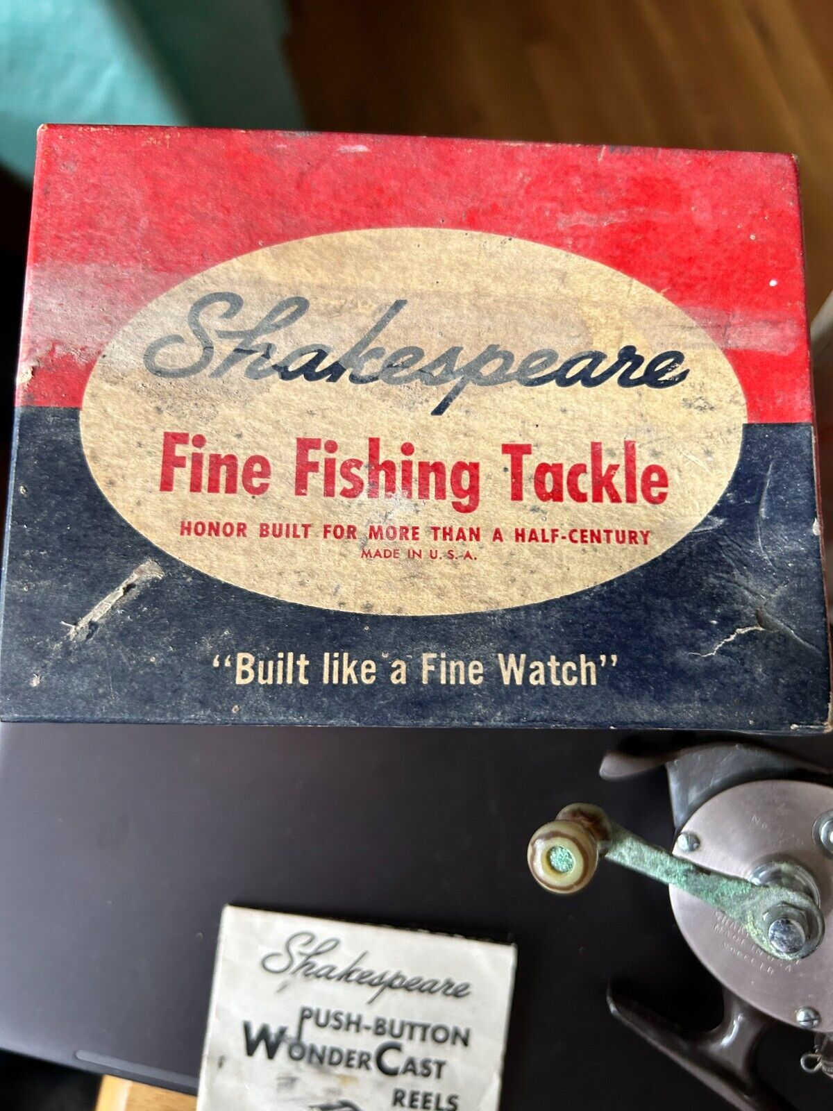 Vintage Shakespeare Wonder Cast 1797 Reel with original box/Instructions