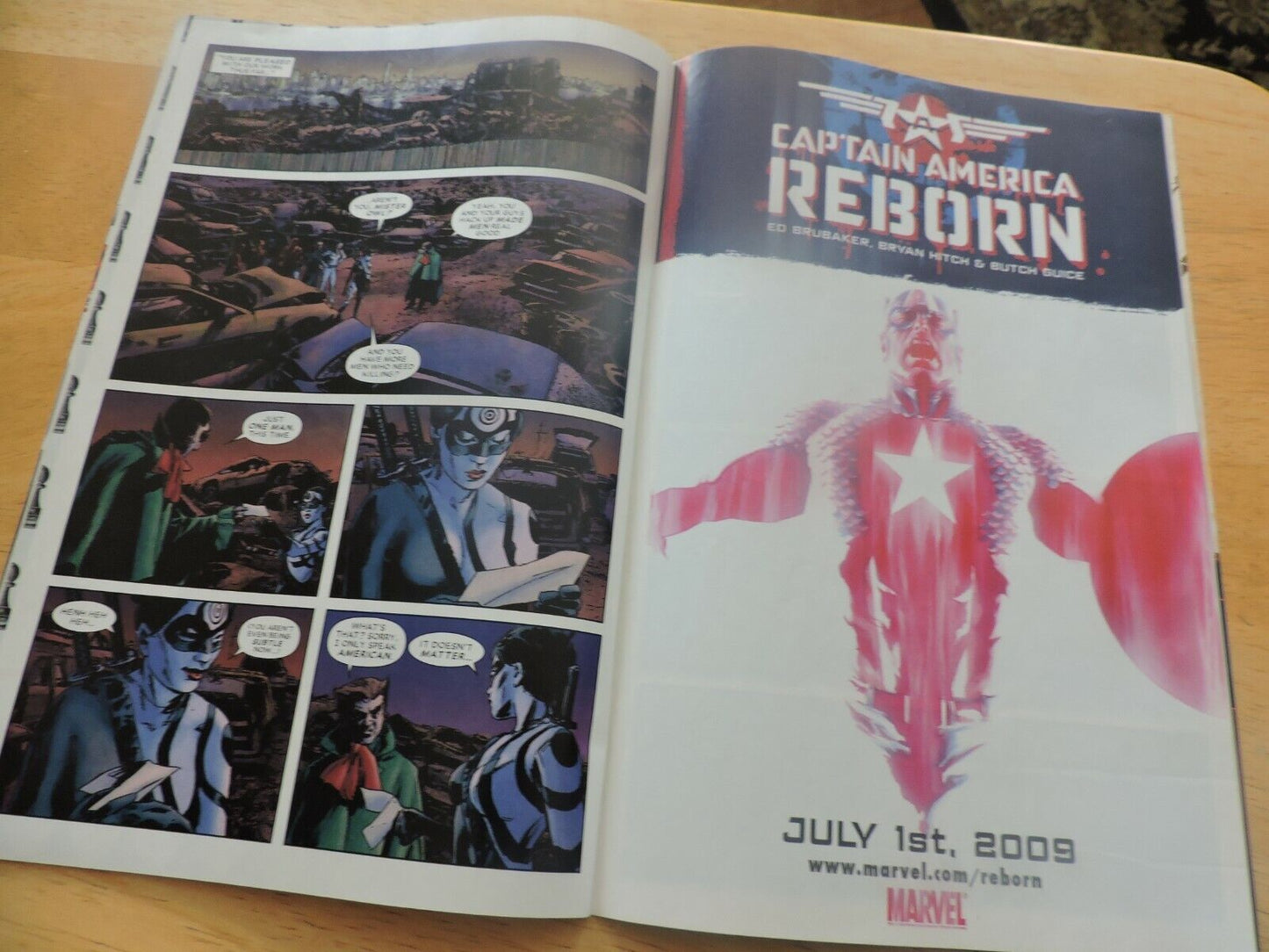 DAREDEVIL THE MAN WITHOUT FEAR- RETURN OF THE KING PART 4 #119 AUGUST  2009