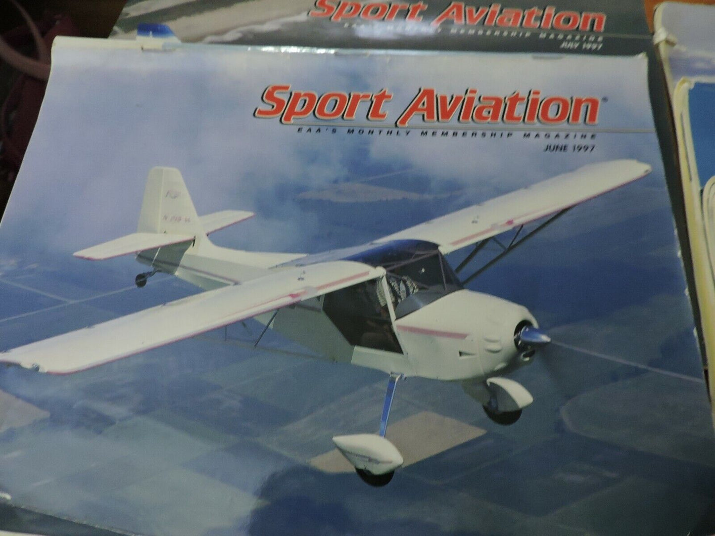 SPORT AVIATION EAA'S MONTHLY MAGAZINE, APRIL-DECEMBER 1997  (9)