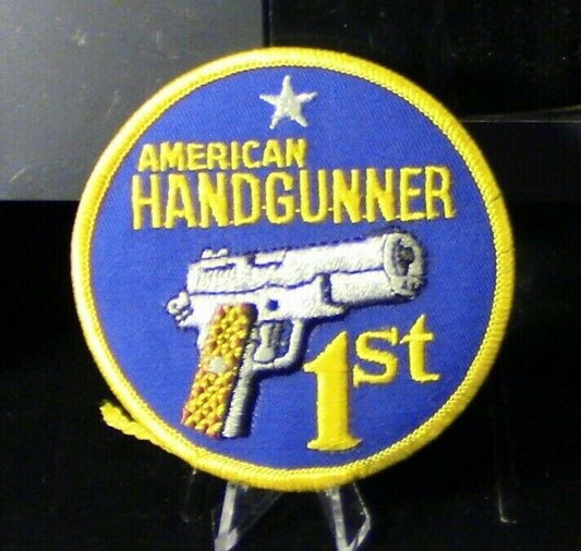 American Handgunner 1st Place Patch