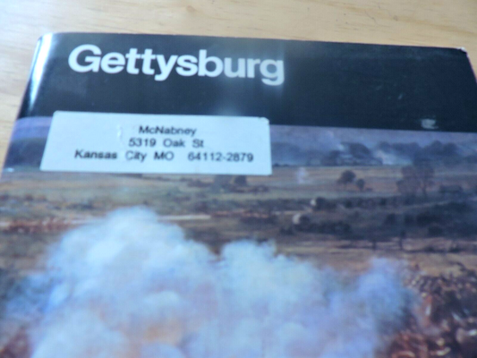 GETTYSBURG 1992 US DEPARTMENT OF THE INTERIOR