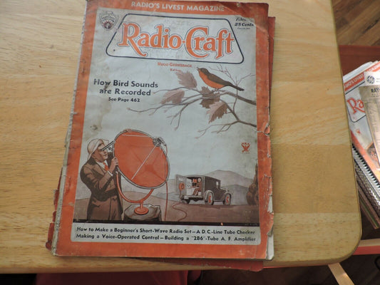 RADIO CRAFT MAGAZINE FEBRUARY 1934