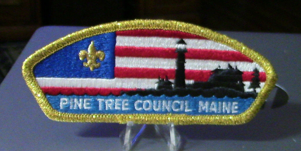 BSA Council Patch: Pine Tree Council, Maine Patch