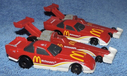 Vintage lot of McDonald's Toy Cars (4)